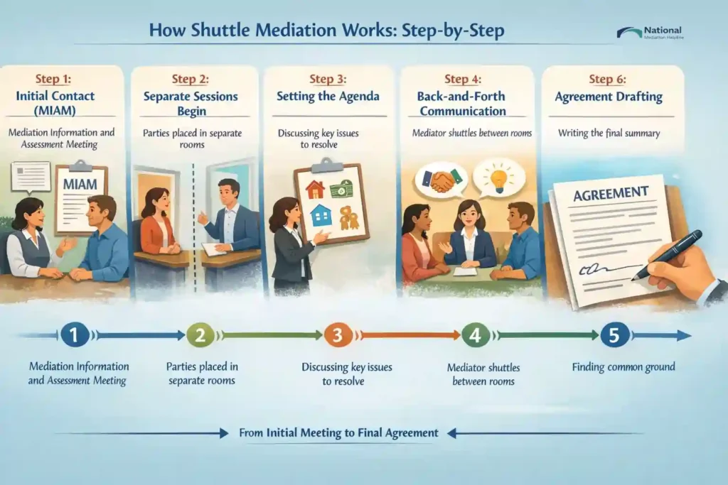 How Shuttle Mediation Works: Step-by-Step Penzance