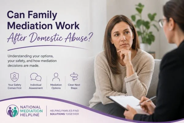Can Family Mediation Penzance Work After Domestic Abuse?